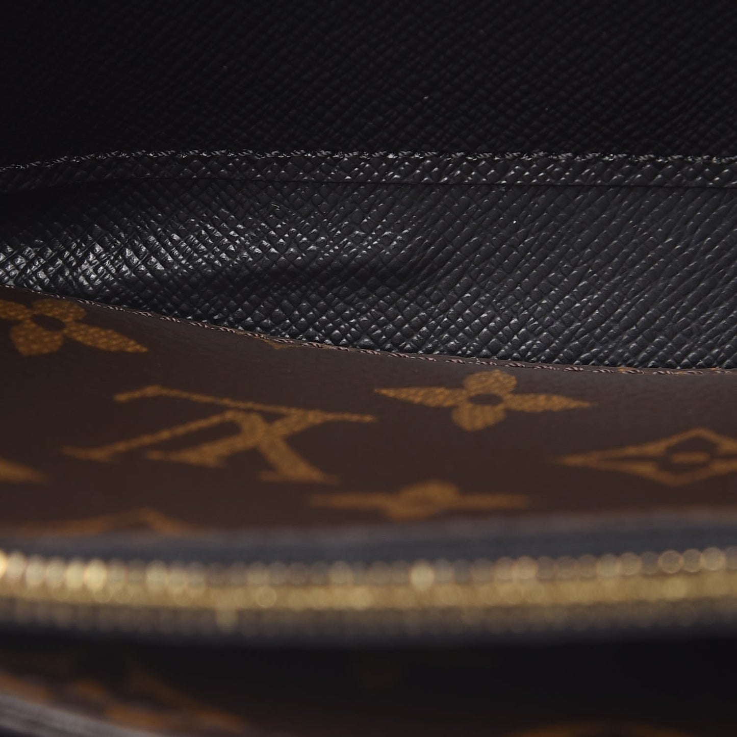 Monogram Zippy Retiro Wallet Black