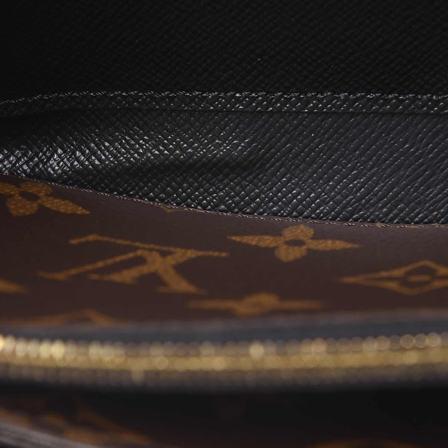 Louis Vuitton Monogram Zippy Retiro Wallet Black 8 of 11
