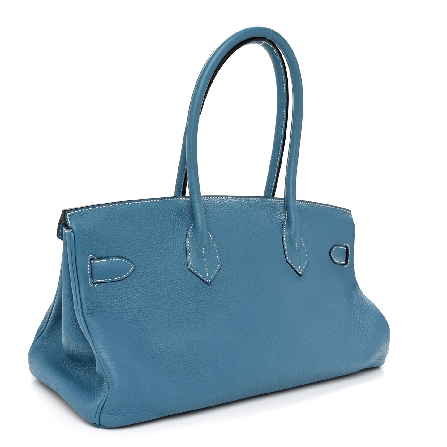 Togo JPG Shoulder Birkin II 42 Blue Jean