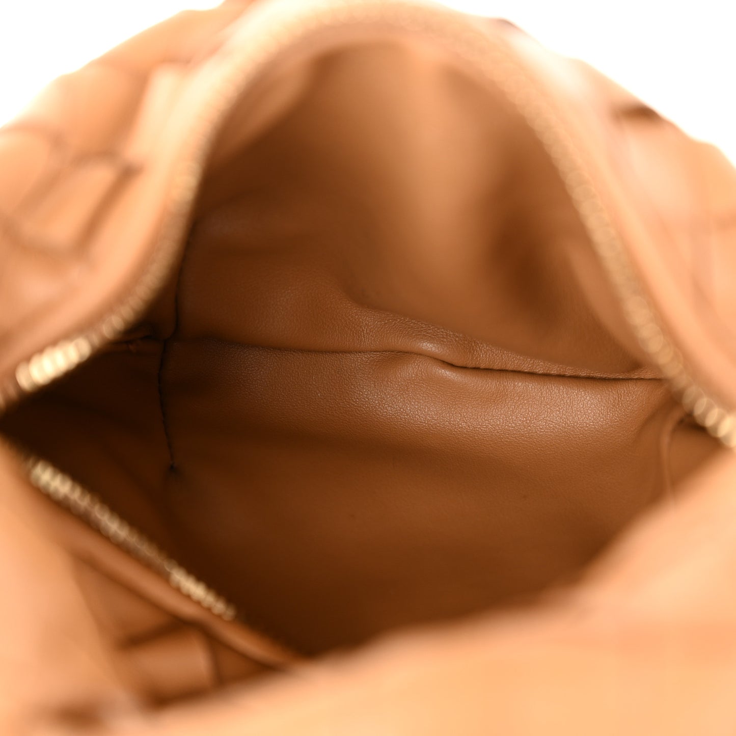 Nappa Intrecciato Mini Jodie Caramel