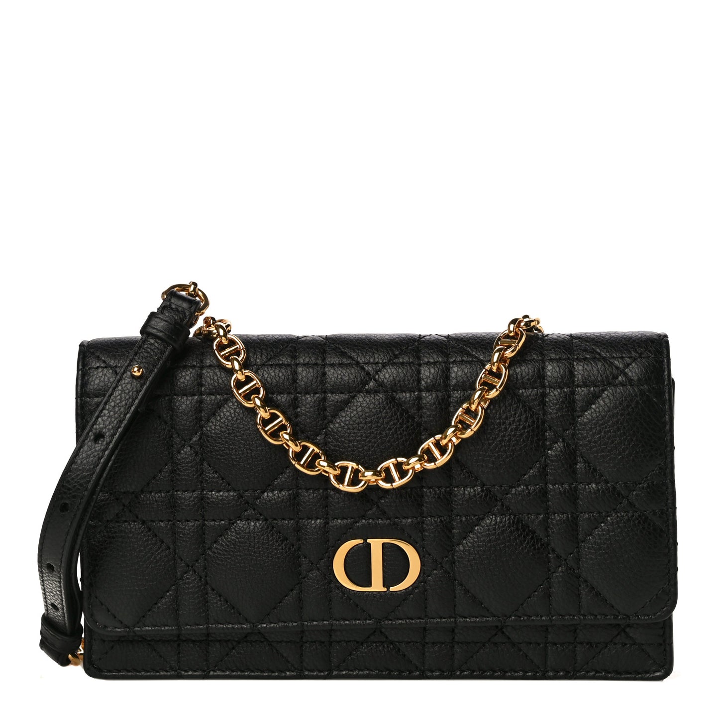 Supple Calfskin Caro Belt Bag Black