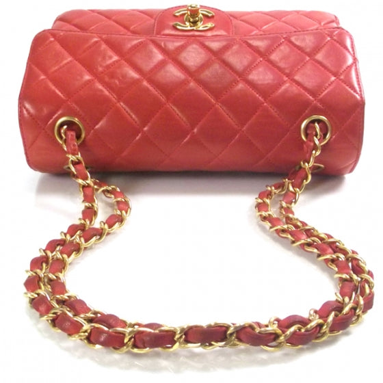 Chanel Lambskin Double Sided Small Flap Red 6 of 13