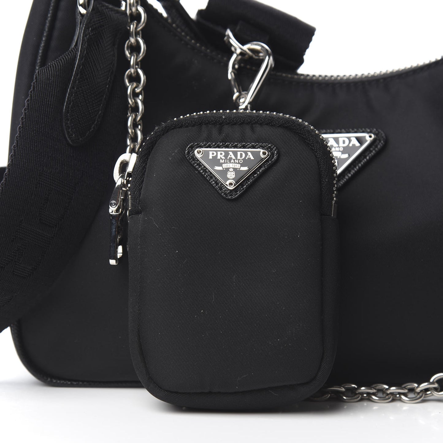 Nylon Re-Edition 2005 Shoulder Bag Black