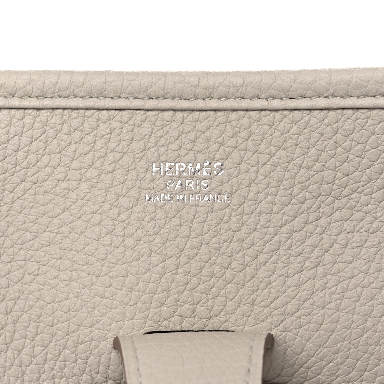 Hermes Taurillon Clemence Evelyne III GM Beton 5 of 9