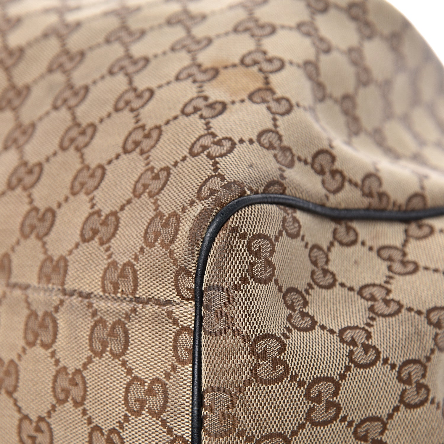 Gucci Monogram Large Sukey Tote Beige Ebony Black 21 of 24