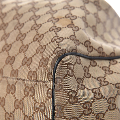 Gucci Monogram Large Sukey Tote Beige Ebony Black 21 of 24