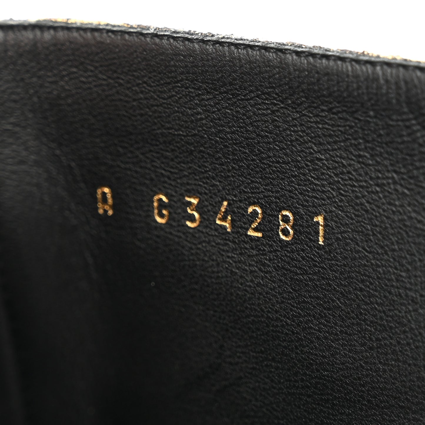 Laminated Goatskin High Boots 40 Gold