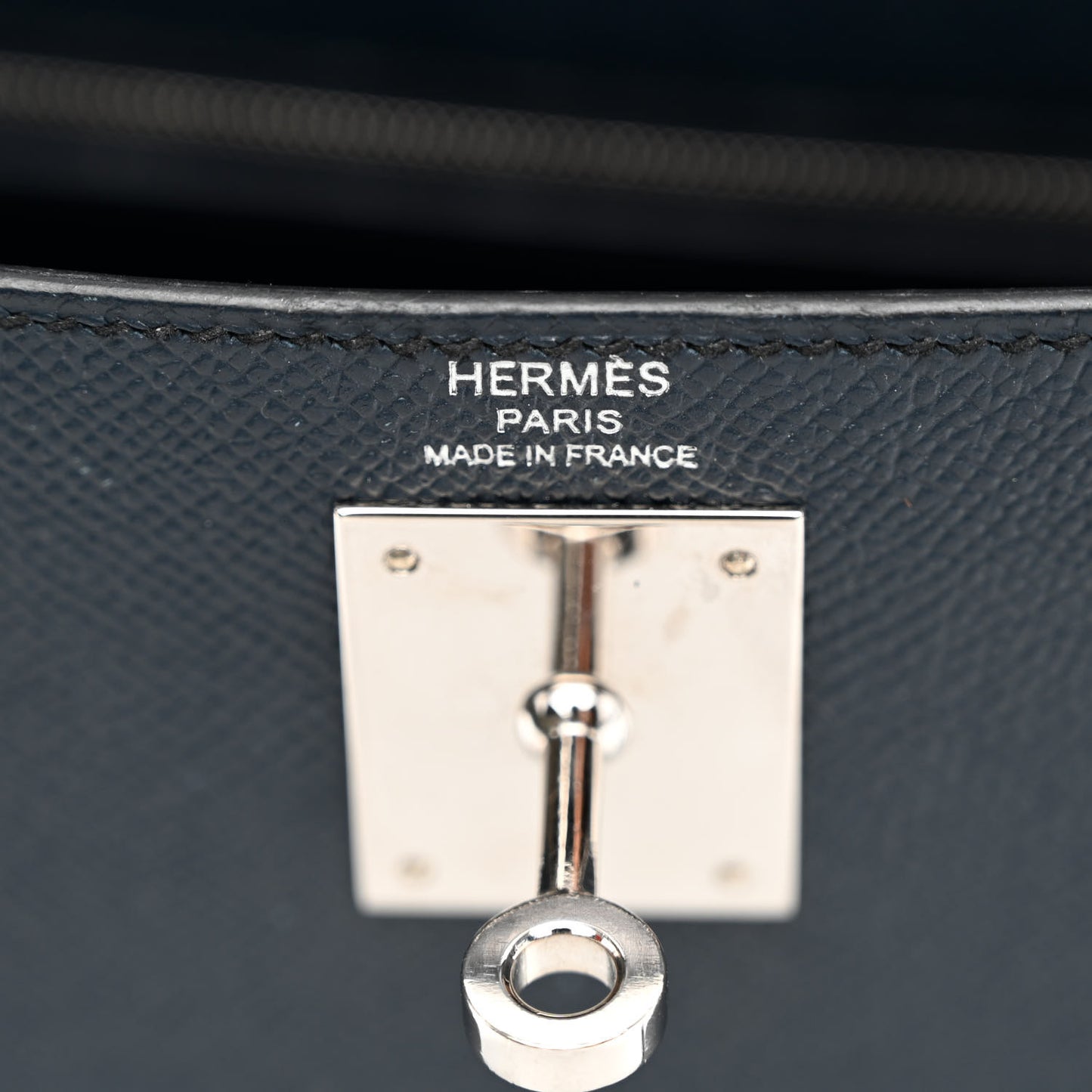 Epsom Kelly Sellier 28 Bleu Indigo