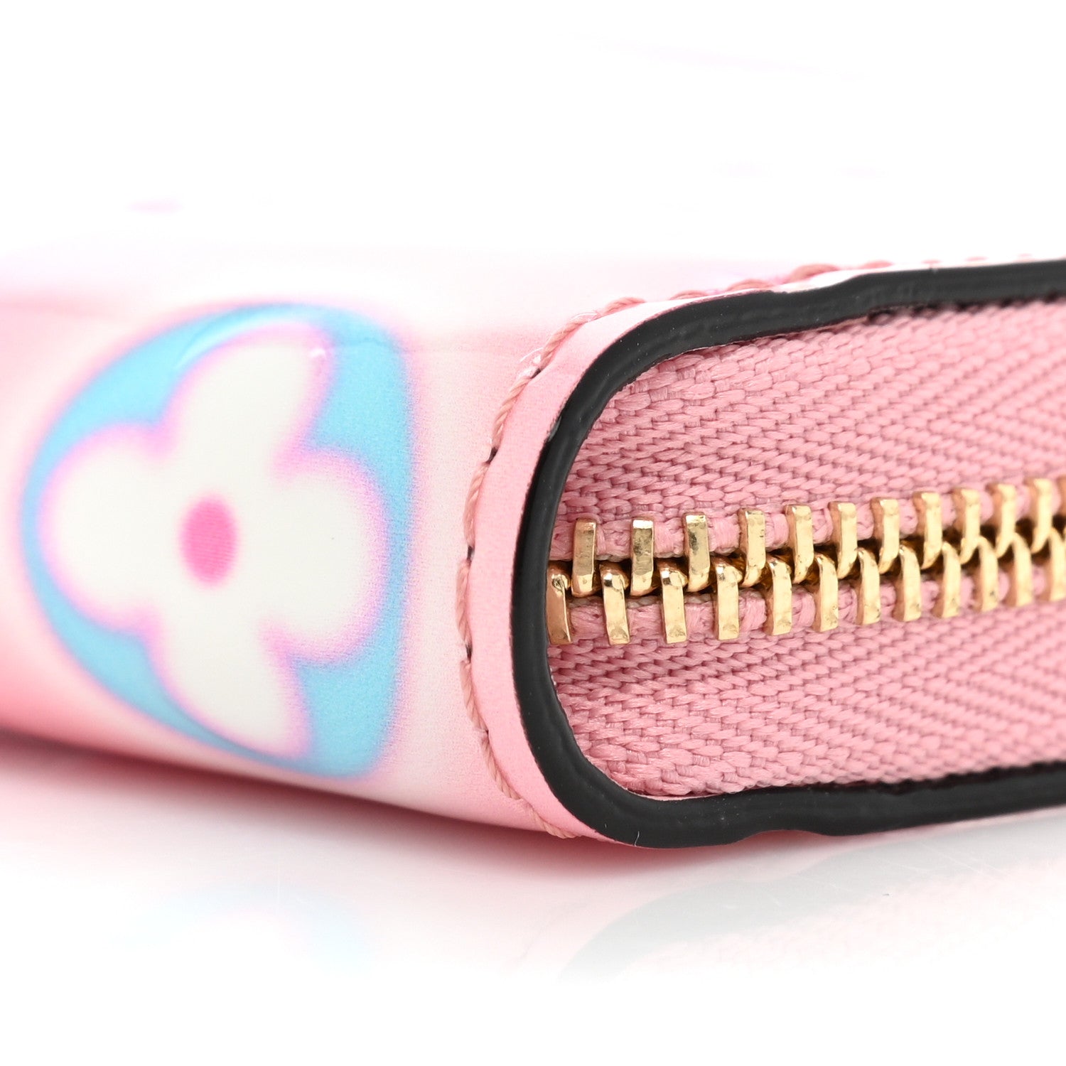Louis Vuitton Vernis Valentine Zippy Coin Purse Light Pink Neon 8 of 8