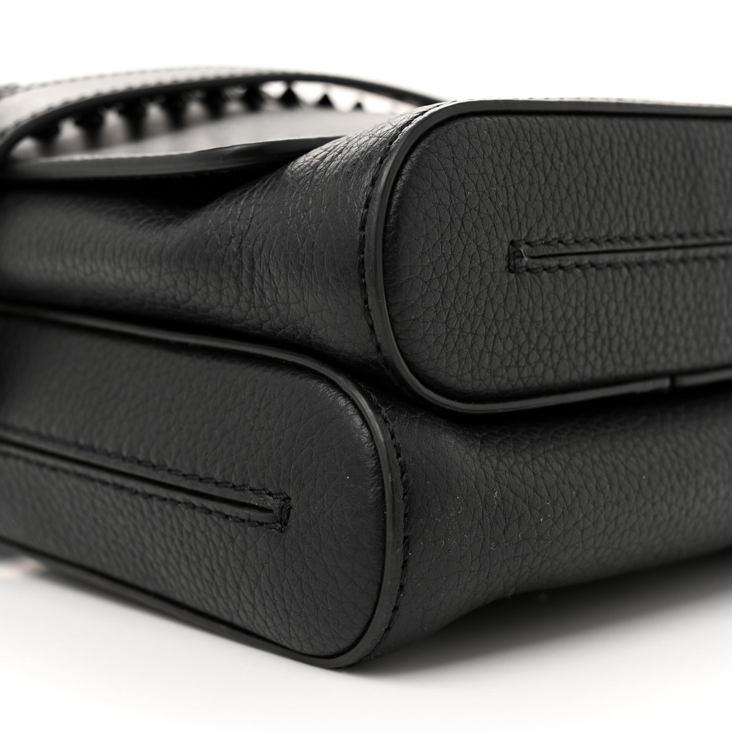 Calfskin Spikes Benech Reporter Black