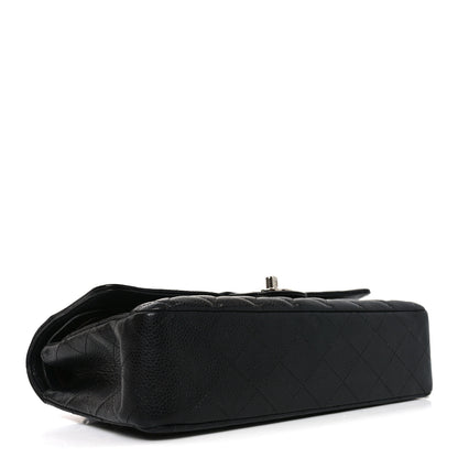 Chanel Caviar Quilted Medium Double Flap Black 4 of 10