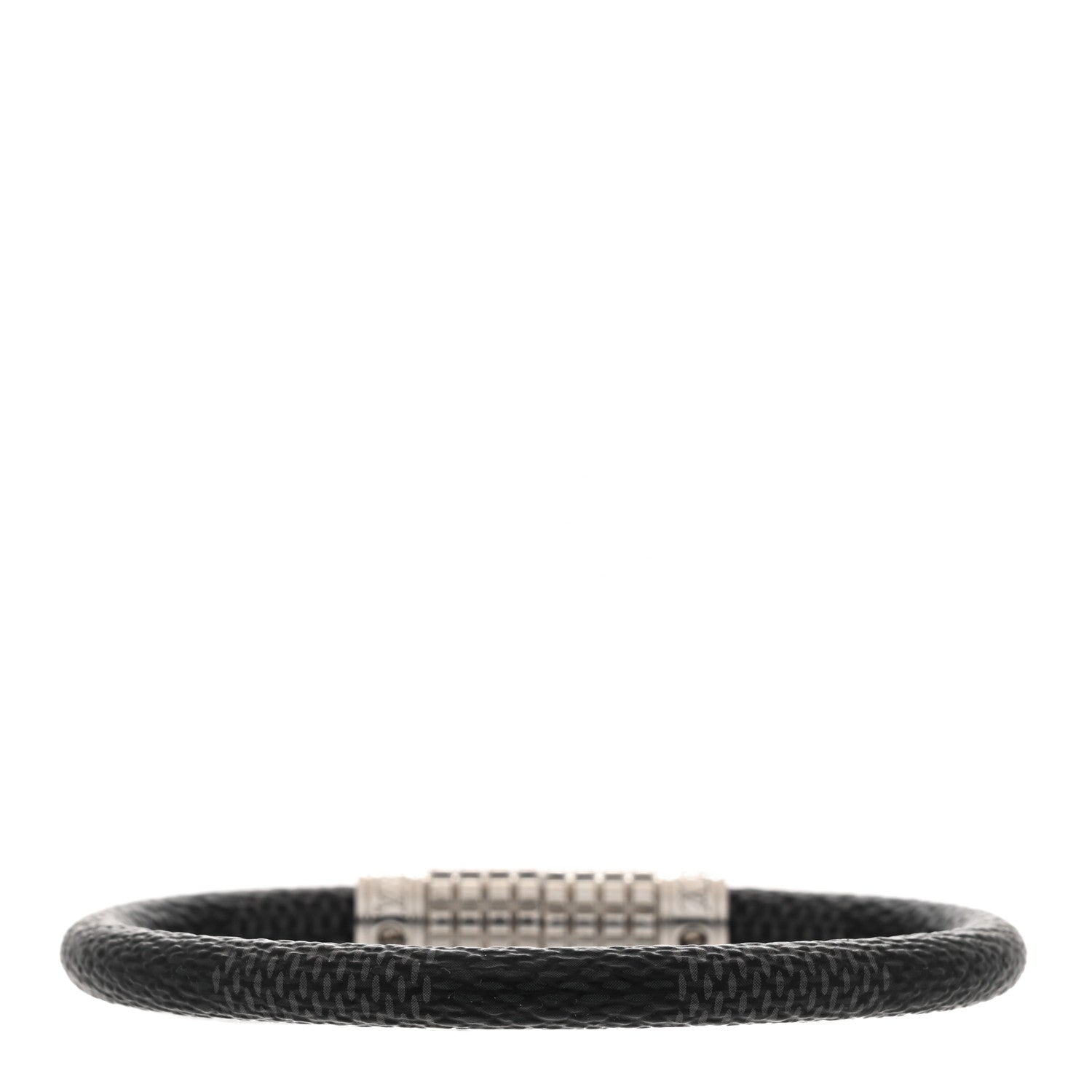 Louis Vuitton Damier Graphite Digit Bracelet 21 3 of 6