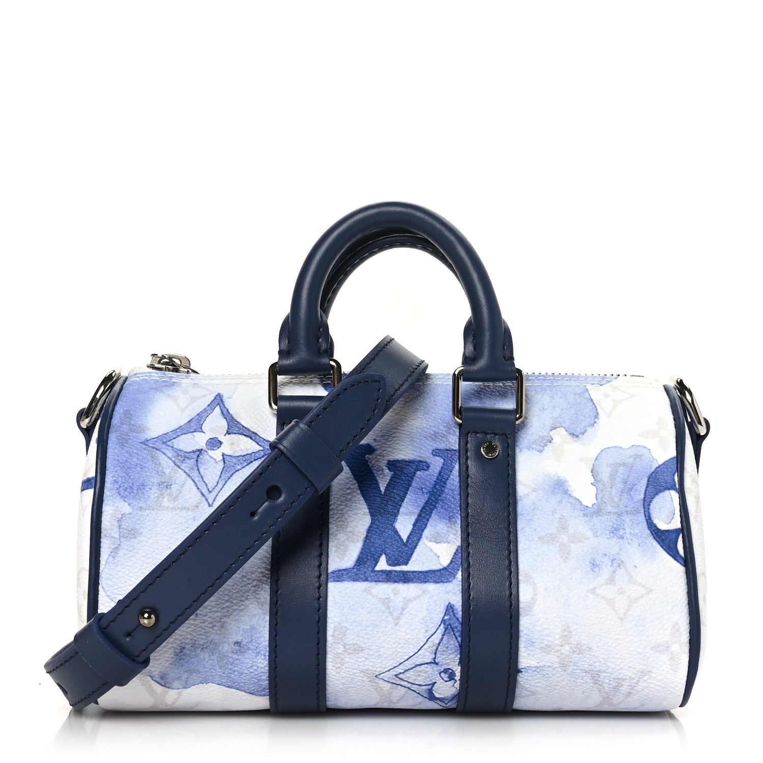 Louis Vuitton Monogram Watercolor Keepall XS Blue 1 of 8