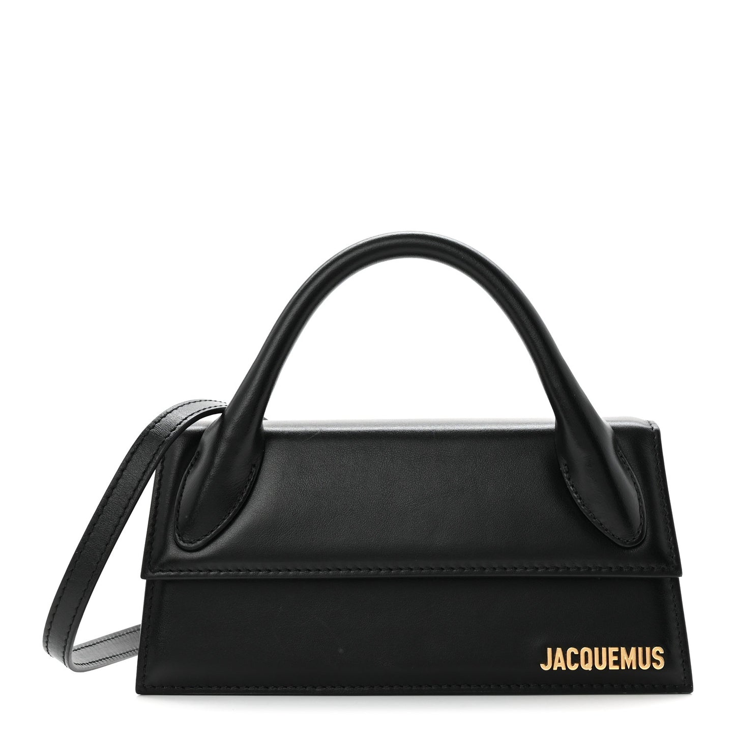 Smooth Calfskin Le Chiquito Long Black