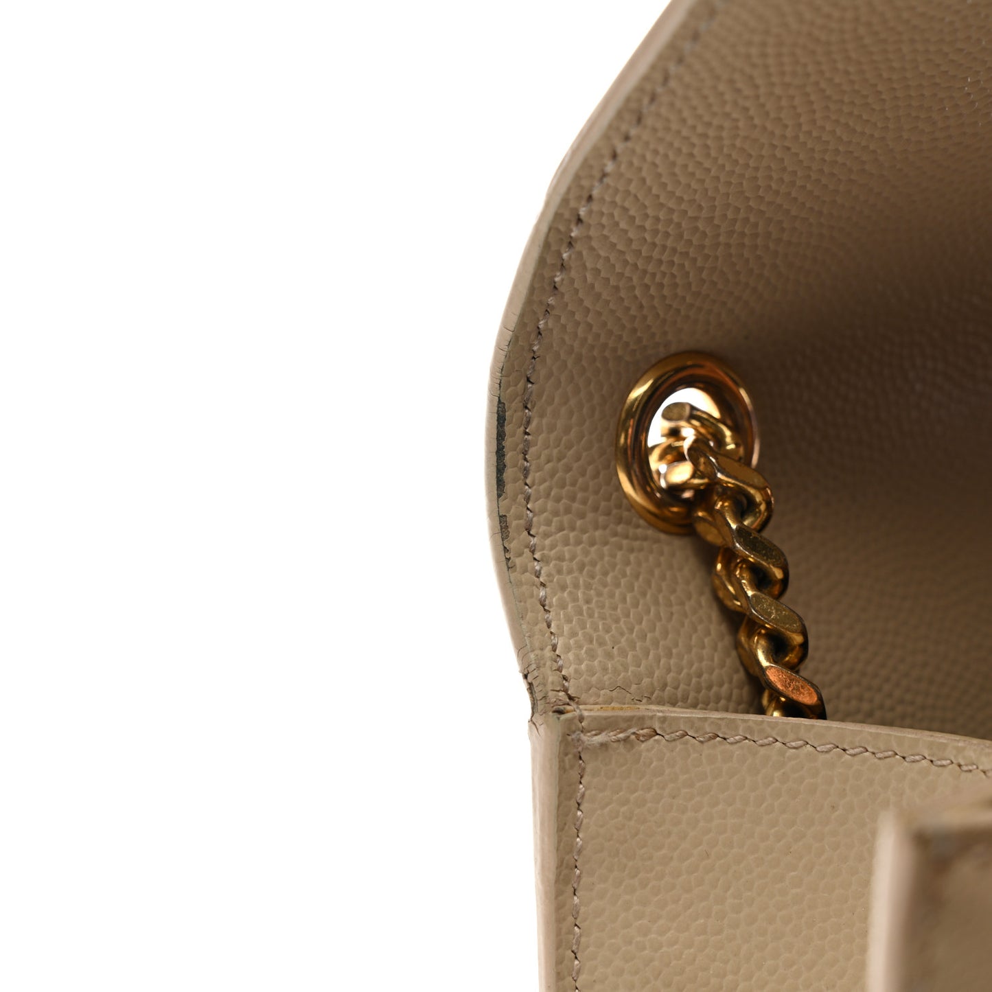 Grain De Poudre Small Monogram Kate Satchel Nude Powder