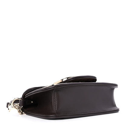 Valentino Garavani Sequins Toile Iconographe Calfskin Beaded Vlogo Small Loco Shoulder Bag Argento Black Fondant 4 of 9
