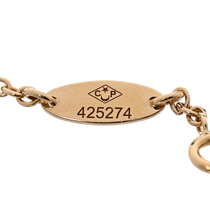 Christian Dior 18K Yellow Gold Diamond Dioramour Bracelet 4 of 5