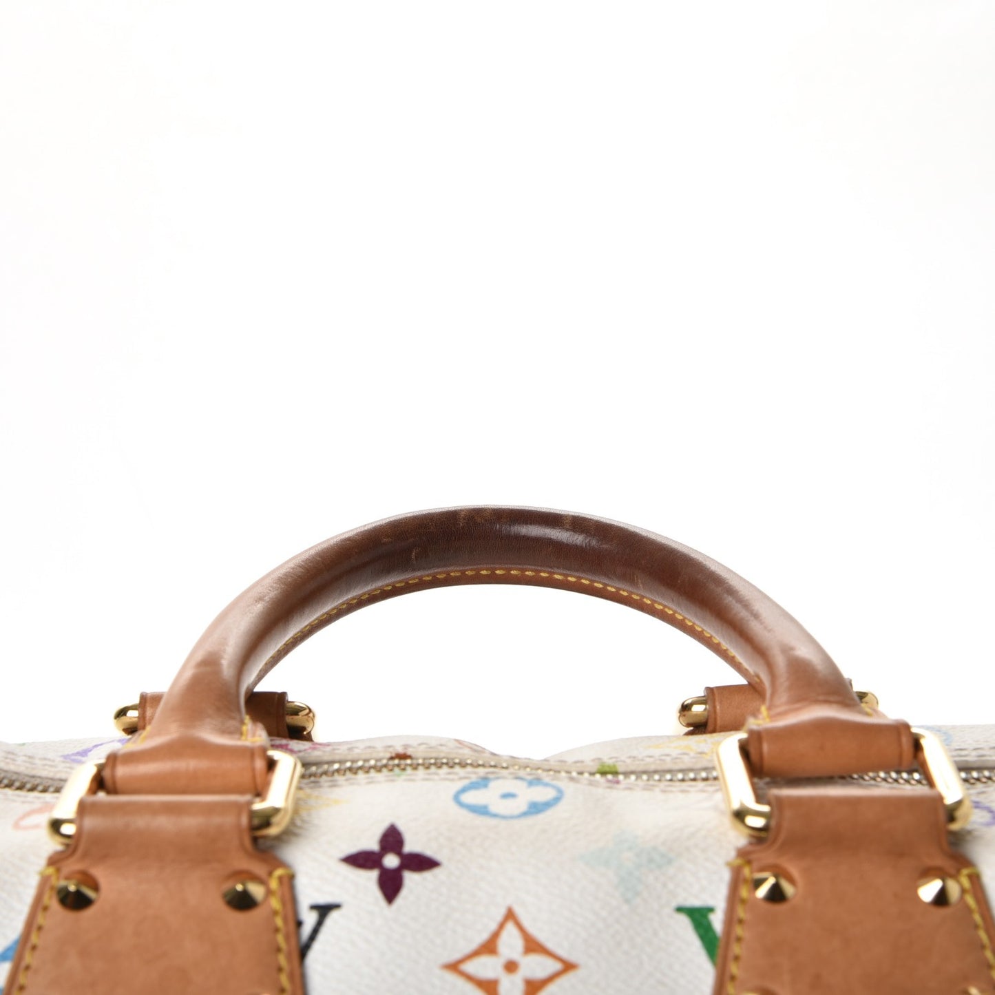 Monogram Multicolor Speedy 30 White