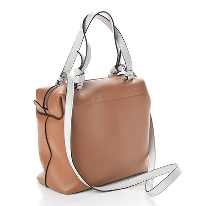 Celine Lambskin Small Soft Cube Satchel Light Tan 3 of 9
