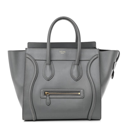 Celine Smooth Calfskin Mini Luggage Storm 1 of 14
