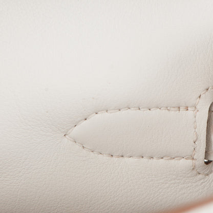 Hermes Togo Swift Ghillies Kelly 32 White Gris Perle 18 of 26