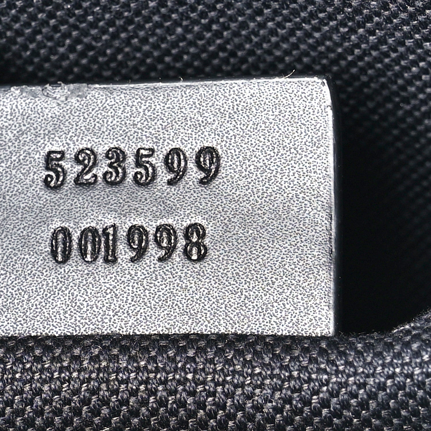 Gucci GG Supreme Monogram Web Small Flat Messenger Bag Black Grey 7 of 12