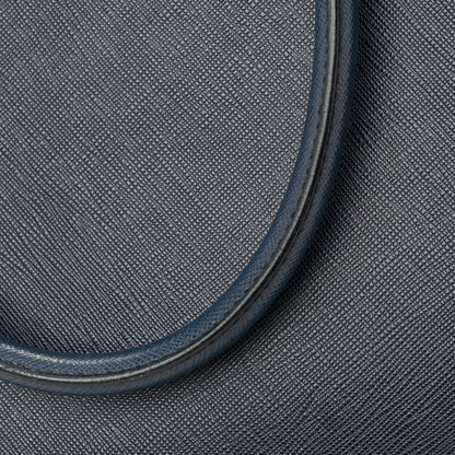 Prada Saffiano Medium Galleria Double Zip Tote Baltico 11 of 14