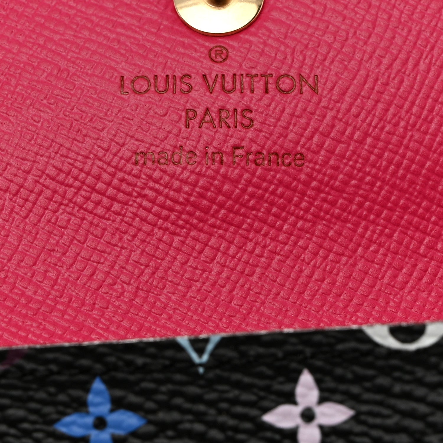 Louis Vuitton Monogram Multicolor Multicles 4 Key Holder Black Grenade 6 of 8