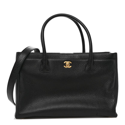 Chanel Deerskin Cerf Executive Shopper Tote Black 1 of 11