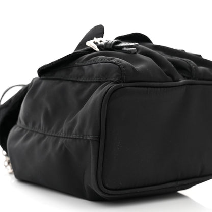 Prada Nylon Vela Mini Crossbody Backpack Black 10 of 14