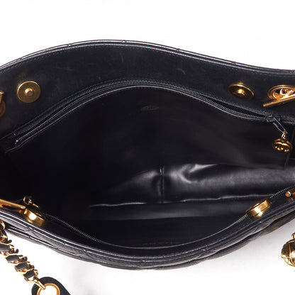 Chanel Lambskin Quilted Shoulder Bag Black 4 of 11