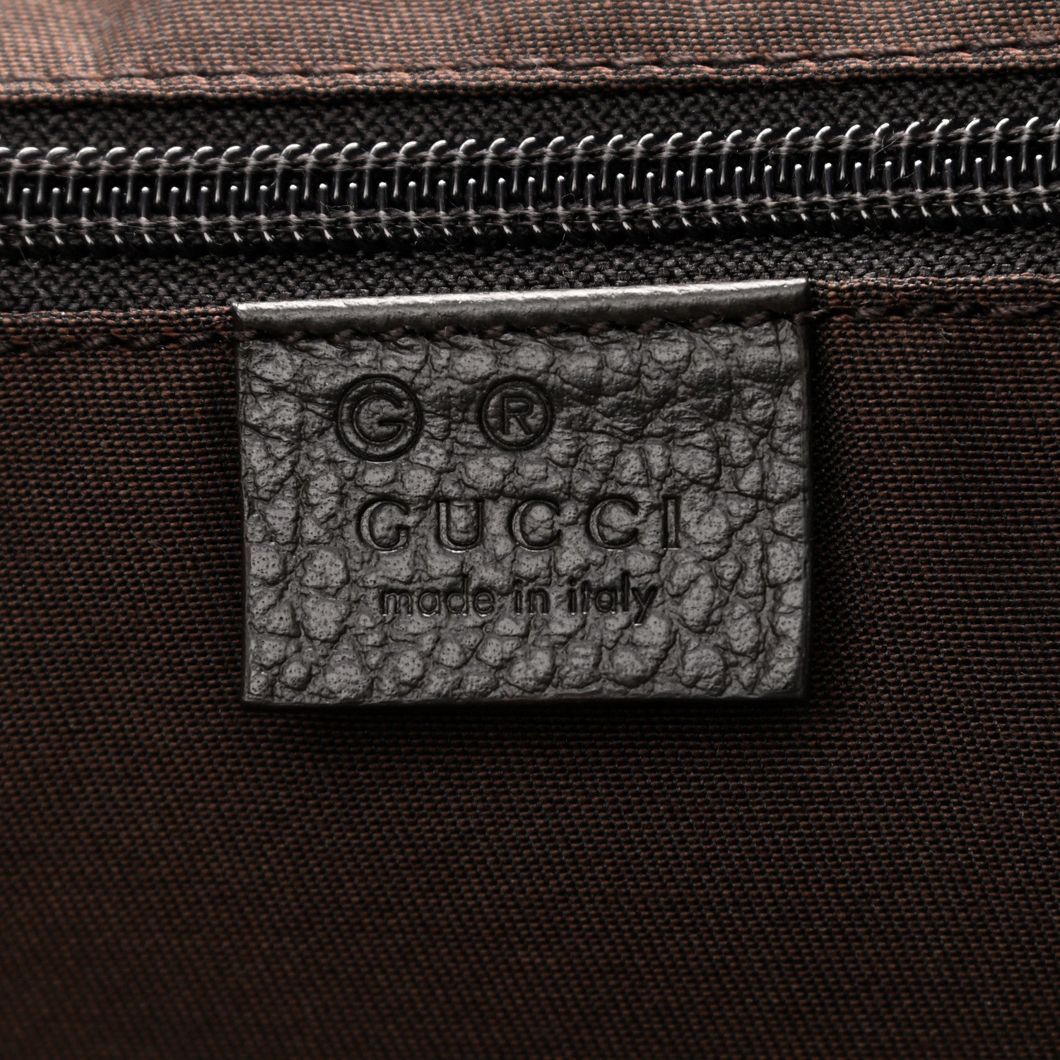 Gucci Monogram Dollar Calfskin Large Boston Duffle Bag Beige Ebony Testa di Moro Marrone Scuro 7 of 11