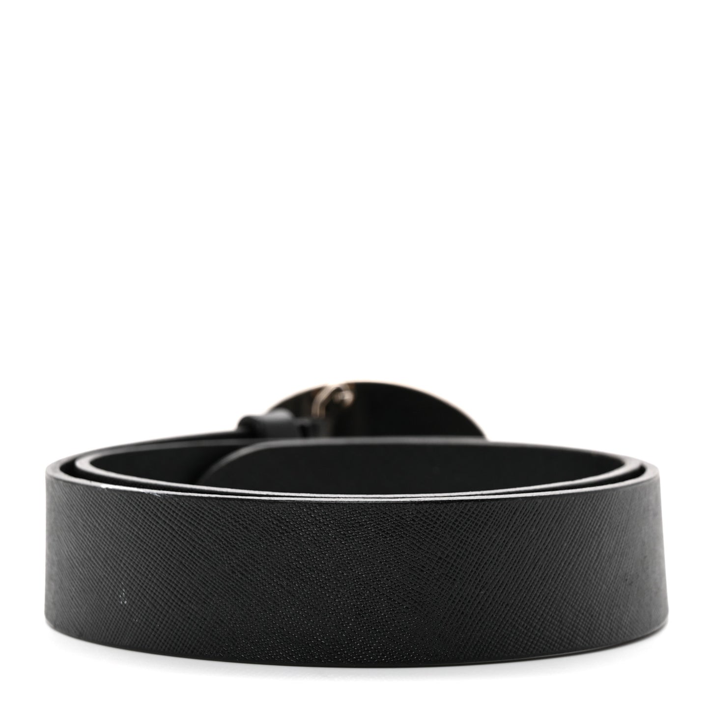 Saffiano Buckle Belt 80 32 Black