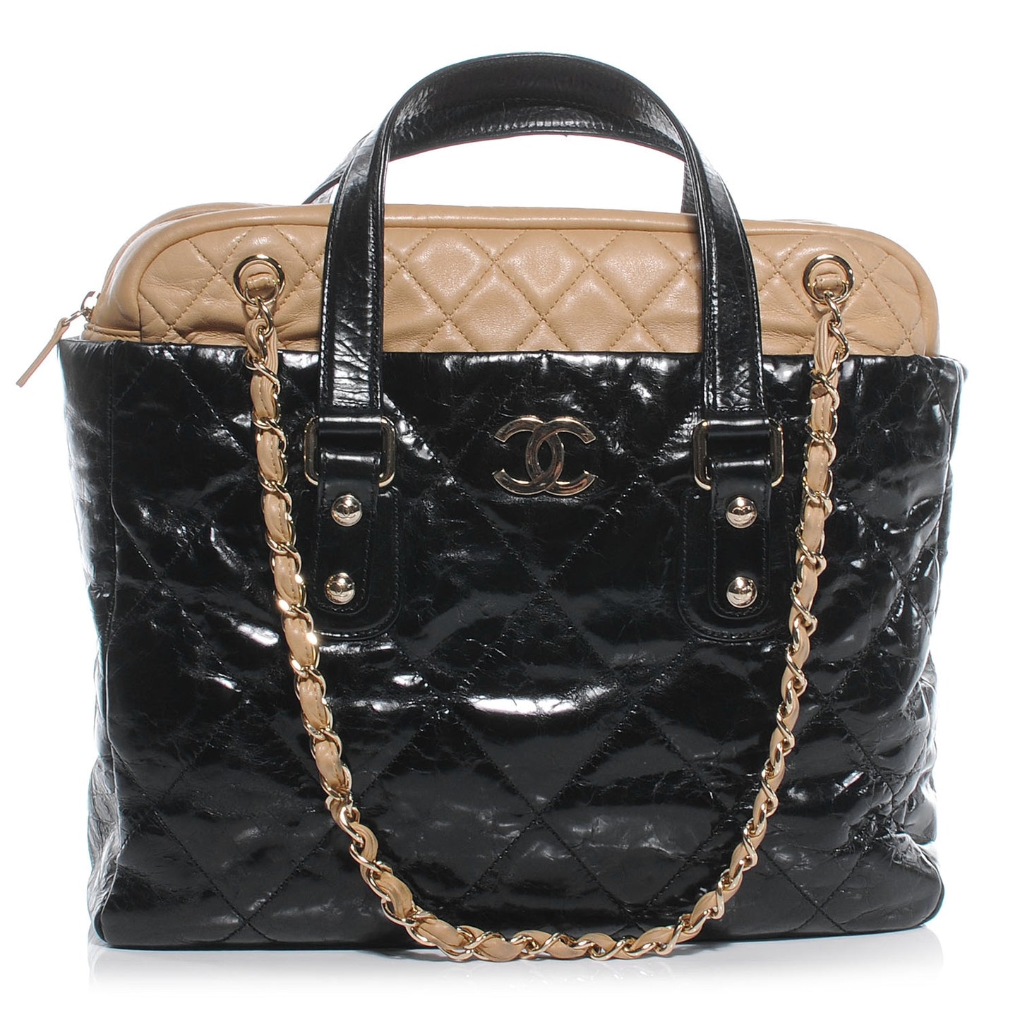 Glazed Crackled PORTOBELLO Black