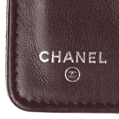 Chanel Caviar Quilted Yen Wallet Black 6 of 14