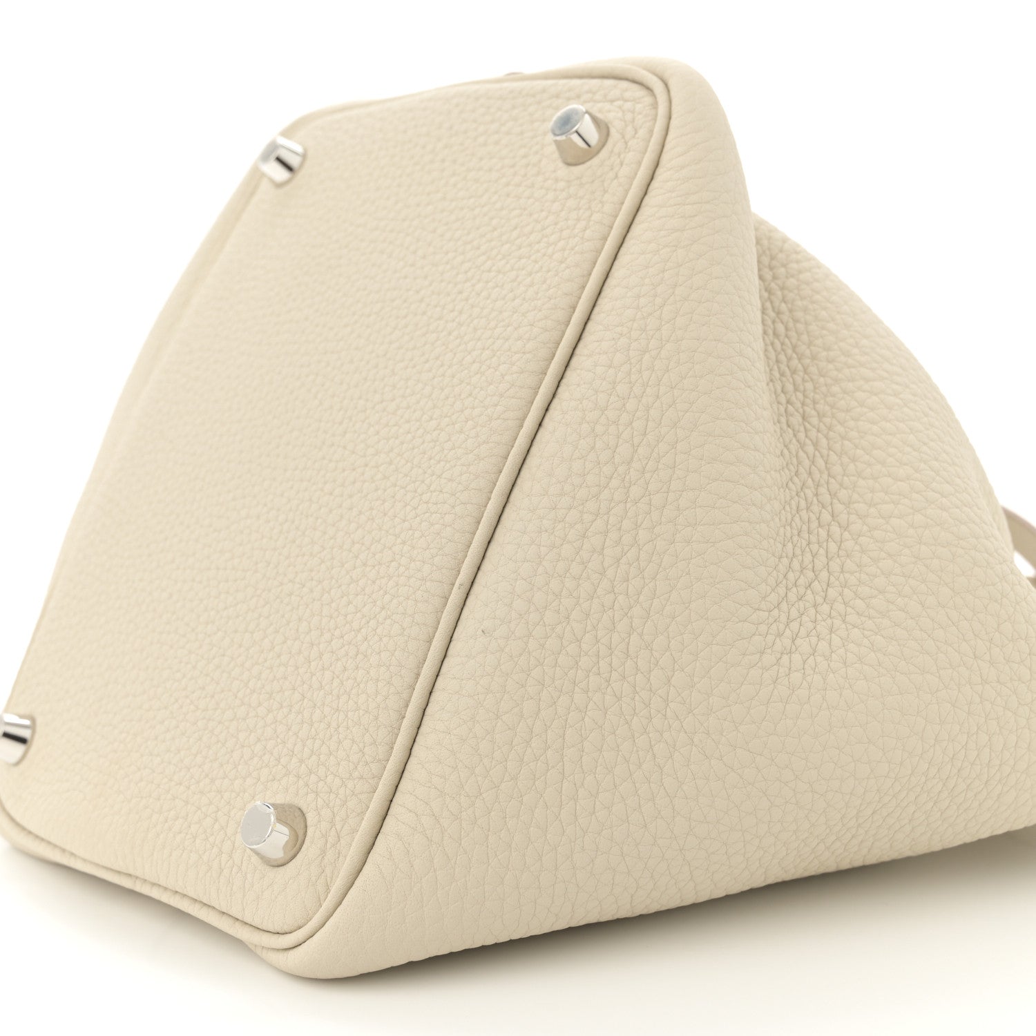 Hermes Taurillon Clemence Picotin Lock 18 PM Beton 10 of 10