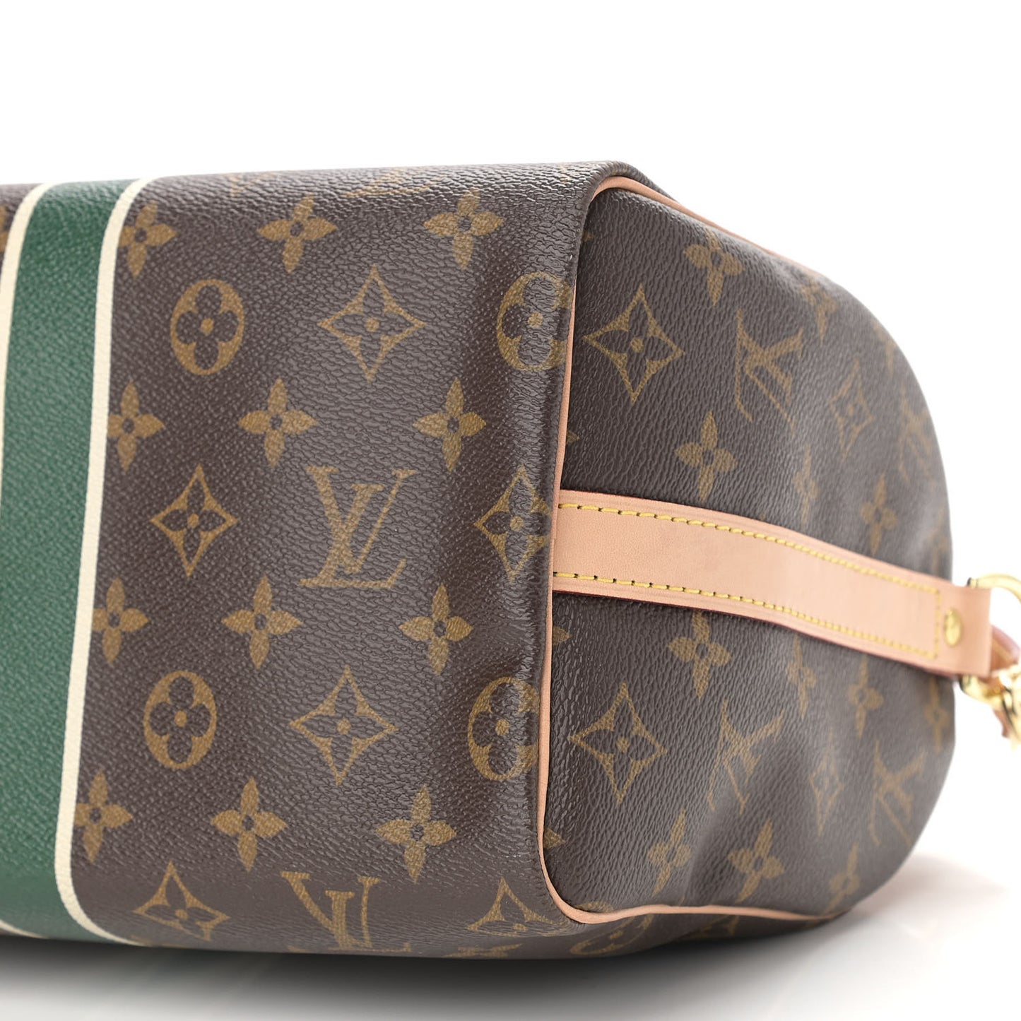 Monogram My LV Heritage Speedy Bandouliere 25 Vert Anglais White
