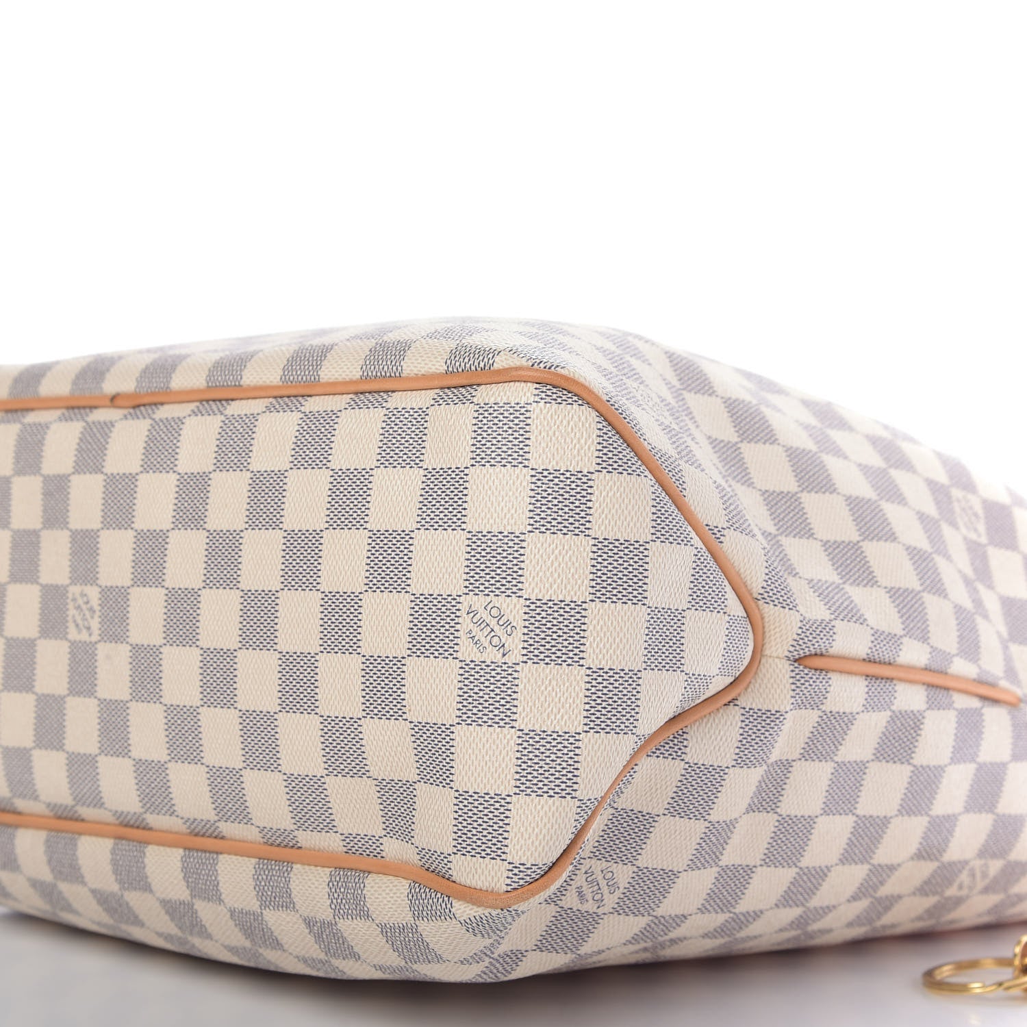 Louis Vuitton Damier Azur Delightful MM Pink 7 of 9