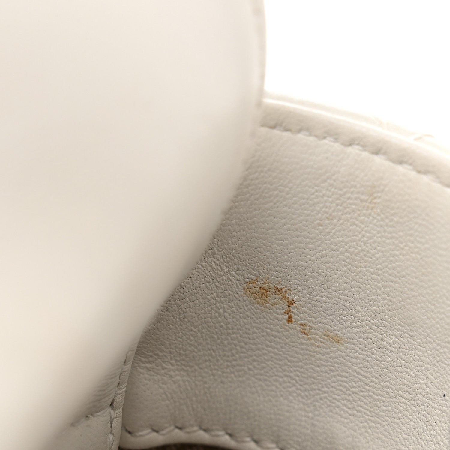 Christian Dior Lambskin Cannage Mini Lady Dior White 11 of 14