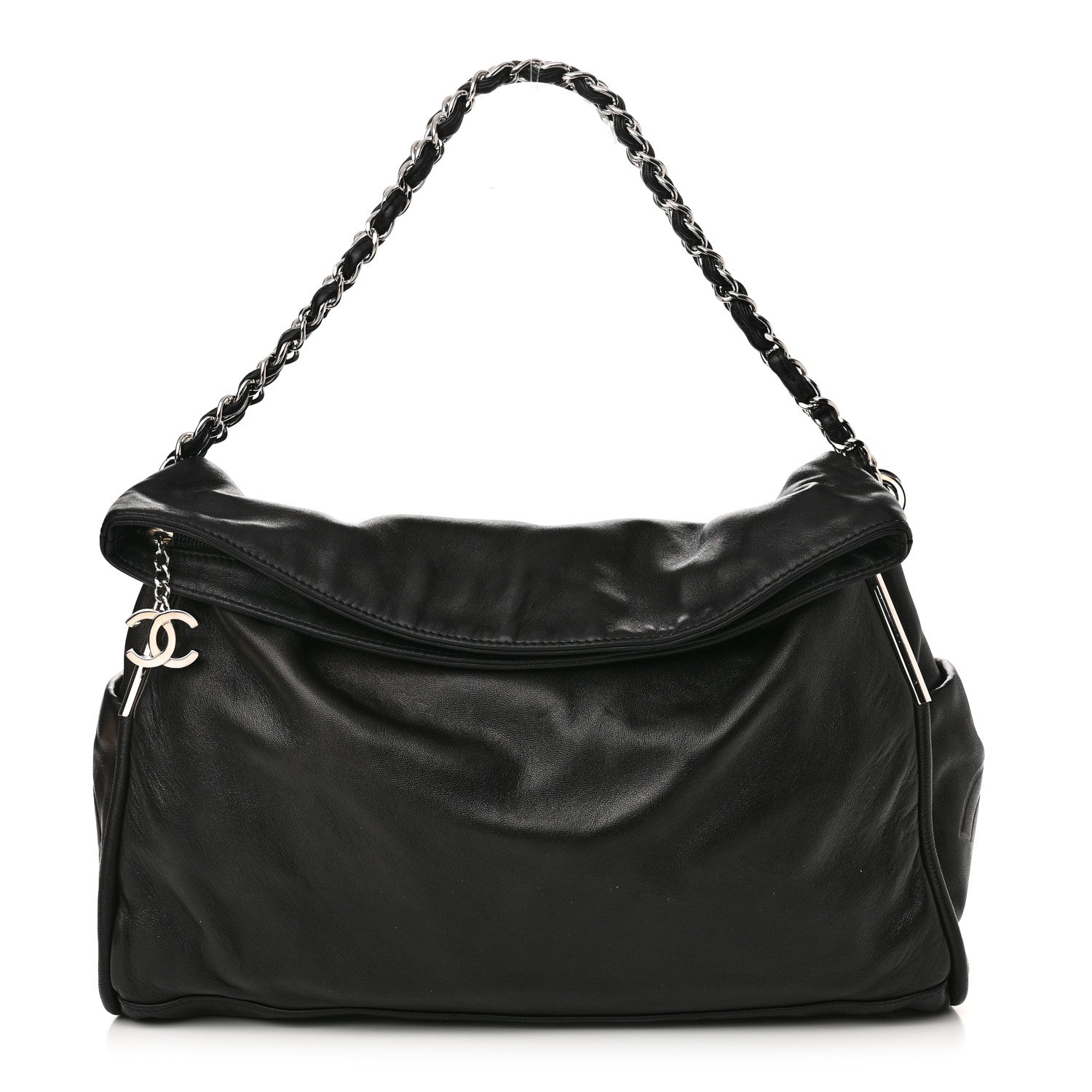 Chanel Lambskin Large Ultimate Soft Tote Black 1 of 10