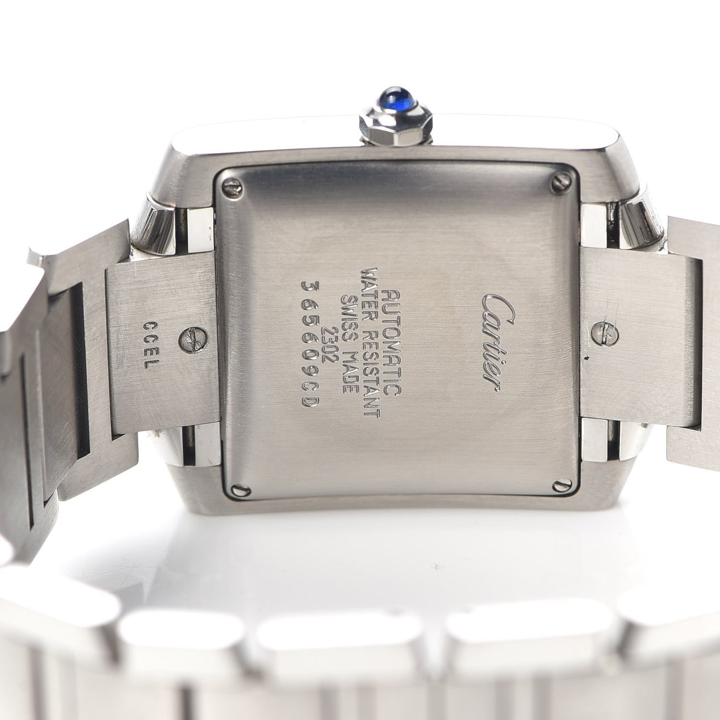 Stainless Steel 28mm Tank Francaise Automatic Watch
