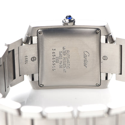 Cartier Stainless Steel 28mm Tank Francaise Automatic Watch 4 of 5