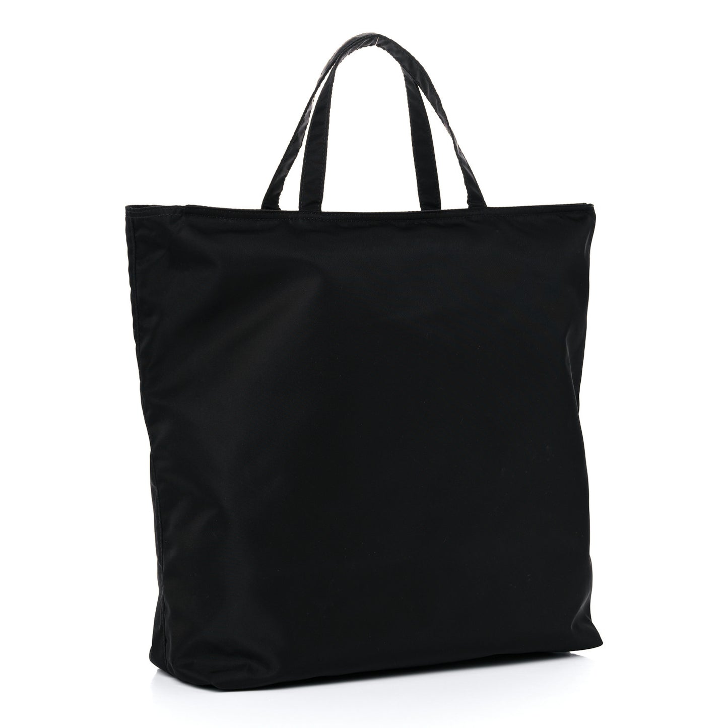 Tessuto Nylon Shopping Tote Black