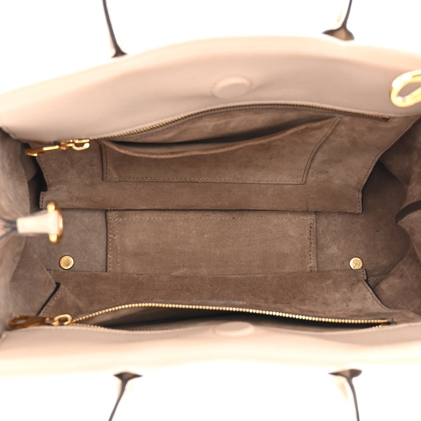 Veau Cachemire Tote W PM Galet