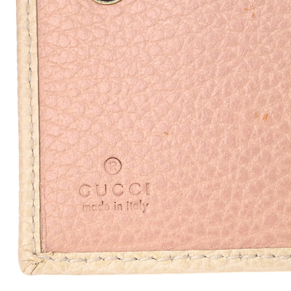 Gucci Calfskin GG Marmont Bow Wallet White 6 of 12