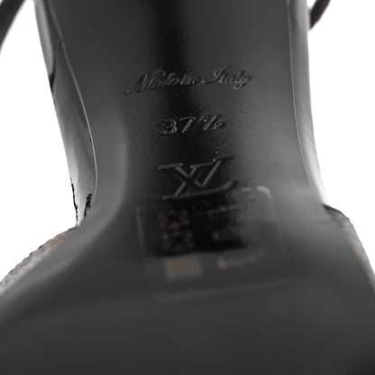 Louis Vuitton Monogram Cherie Slingback Pumps 37.5 7 of 9