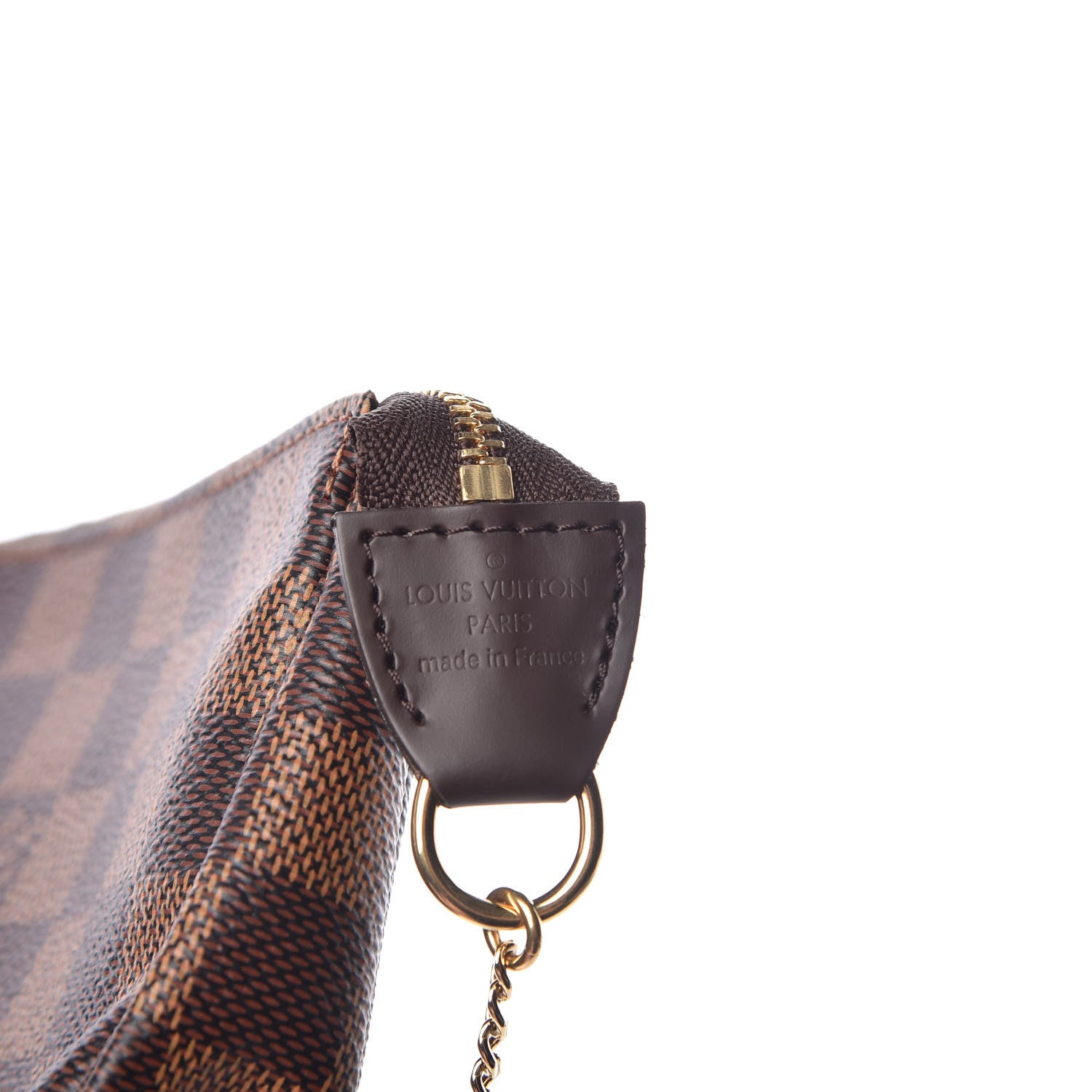 Louis Vuitton Damier Ebene Mini Pochette Accessories 6 of 10