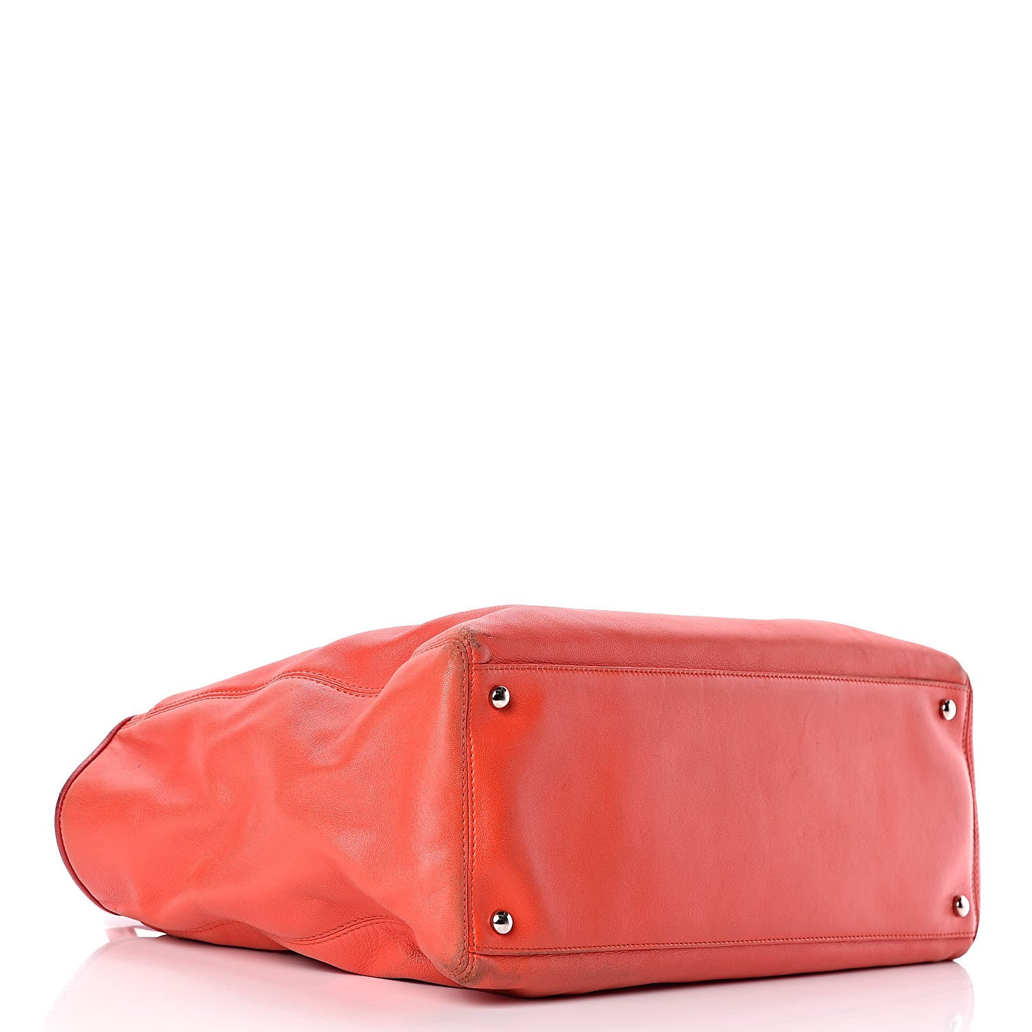 Chanel Lambskin Executive Cerf Shopper Tote Red 4 of 21