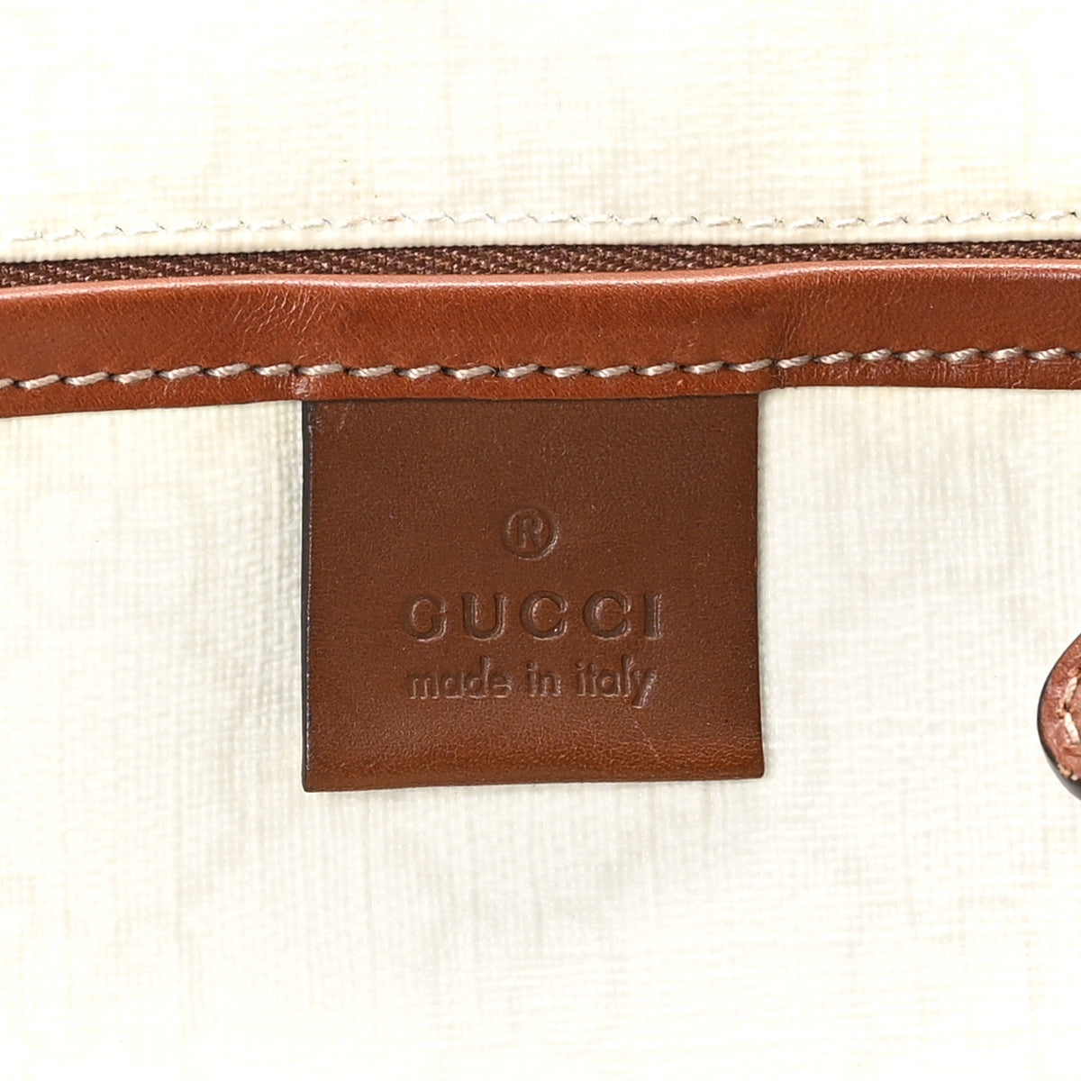 Gucci GG Plus Monogram Medium Signature Web Loop Tote White 6 of 10