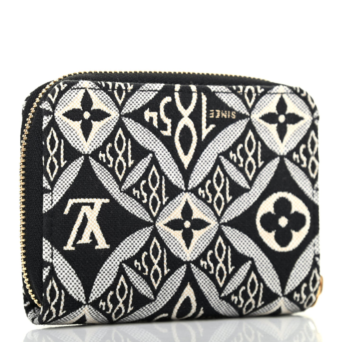 Jacquard Since 1854 Zippy Coin Purse Grey
